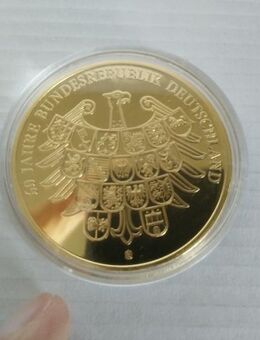 Vergoldete Medaille "60 Jahre BRD" - Rees