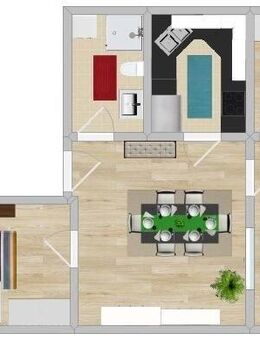Drei Raum Wohnung Meißen Zentrum WG geeignet - Meißen