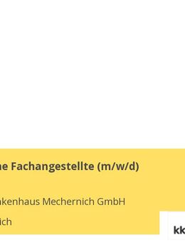 Medizinische Fachangestellte (m/w/d) - Mechernich