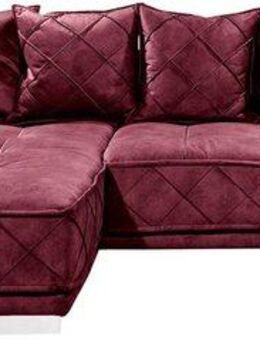 ED EXCITING DESIGN Ecksofa Sentina L-Form, mit Rückenkissen