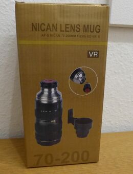 Thermoskanne im Fotoobjektiv-Look, Nican Lens Mug, neu, ovp - Bielefeld Brackwede