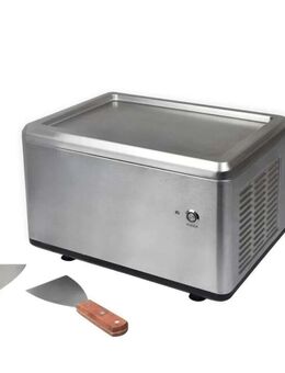 Roll Eismaschine Edelstahl Gefrierfläche 120W 100g/6min - Wuppertal