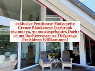 FREI - Penthouse Maisonette im maritimen Schiffsbug - Stil und fantastischen Dachgarten - Hamburg