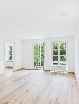 Erstbezug nach Sanierung - helle und sonnige zwei Zimmer Terrassenwohnung im Schloss Egmating - Egmating