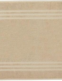 Kleine Wolke Badematte Lodge, Höhe 80 mm, beidseitig nutzbar, Baumwolle, rechteckig, Badteppich, Frottier-Qualität, Uni Farben, mit Bordüre