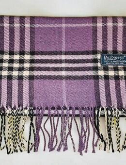 Violett-Traum Seltener Original Burberry's Vintage 90s Schal - Langen (Hessen) Zentrum