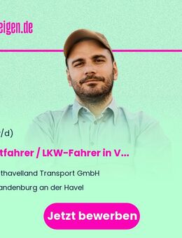 Kraftfahrer / LKW-Fahrer (m/w/d) in Voll- oder Teilzeit auch Rentner möglich - Berlin