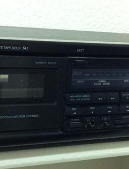 ONKYO - Doppel Cassetten Tape R1Remote Controll Anschluss Top Modell TA-RW404 Dolby B-C NR. HX Pro Remote Controll - Dübendorf