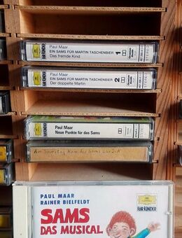 MCs von der bezaubernden Biene Maja + 1 seltene Hörspiel CD "Basil der beste Mäusedetektiv" - Niederfischbach
