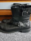 Lederstiefeletten, gefüttert Gr. 38 in 34131