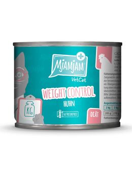 MjAMjAM VetCat Weight Control 6 x 200 g - Huhn