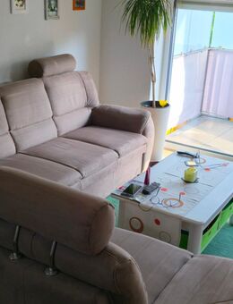 Sofa Garnitur Couch Ecksofa Rundecke - Kassel Niederzwehren