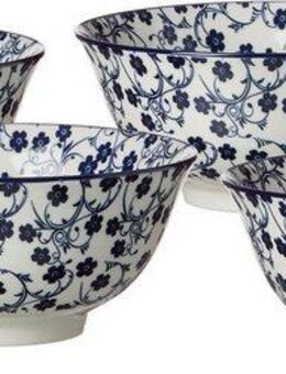 Ritzenhoff & Breker Müslischale ROYAL SAKURA, Keramik, (Set, 4-tlg), mikrowellengeeignet