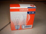 Osram 40 W klare Glühbirnen - neu - Alfter