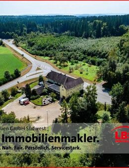 Landgasthof mit modernen Fremdenzimmern in Alleinlage an der Bundesstraße nahe Bodensee - Emmingen-Liptingen