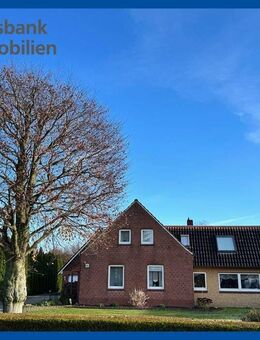 Wohnhaus mit großem Nebengebäude auf Traumgrundstück! - Ostrhauderfehn