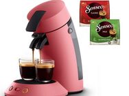 Philips Senseo Kaffeepadmaschine Original Plus CSA210/35, mit zwei Kaffee-Einstellungen, aus 28% rec. Plastik, inkl. Gratis-Zugabe (Wert 5 € UVP)