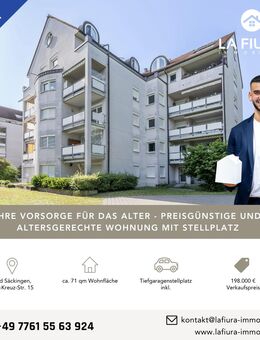 Ihre Vorsorge für das Alter - preisgünstige und altersgerechte Wohnung mit Stellplatz - Bad Säckingen