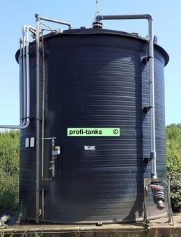 P409 gebrauchter 25.000 Liter PEHD-Tank Kunststofftank AHL-Tank ASL-Tank doppelwandig Chemietank Flüssigdüngertank EisenIIIChlorid-Tank Natronlaugetank - Hillesheim (Landkreis Vulkaneifel)