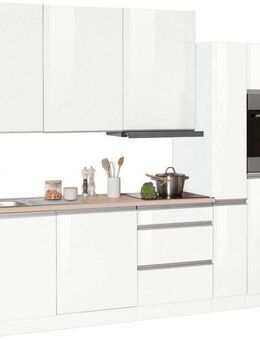 KOCHSTATION Küchenzeile KS-Ohio, mit E-Geräten, Breite 270 cm