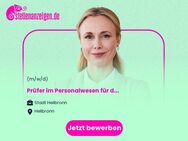 Prüfer (m/w/d) im Personalwesen für das Rechnungsprüfungsamt - Heilbronn