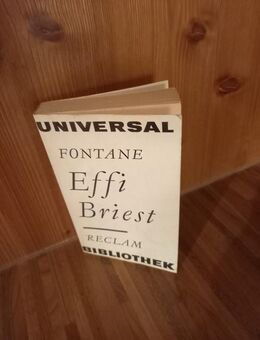 Effi Briest. Taschenbuch v. 1971 - Reclam Universal Bibliothek. - Rosenheim