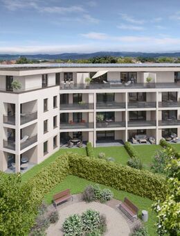 Zentral gelegene Neubauwohnung mit Garten - 4 Zimmer, hochwertig ausgestattet - Gundelfingen