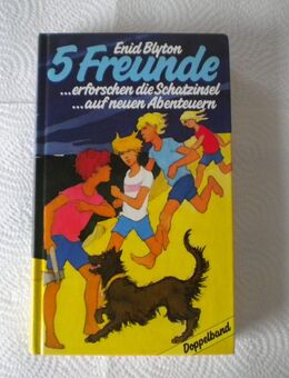 5 Freunde erforschen die Schatzinsel-auf neuen Abenteuern,Enid Blyton,Bücherbund - Linnich