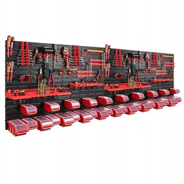Werkstatt Garage Werkstattregal Werkzeugwand Werkzeugtafel 230x78 cm Wand Set544 - Wuppertal
