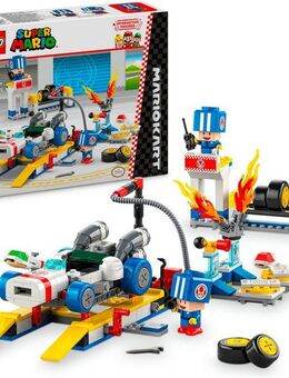 LEGO® Mario Kart™ – Toads Werkstatt (72035), LEGO Super Mario Konstruktionsspielsteine, (390 St), Made in Europe