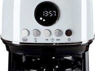 Ariete Filterkaffeemaschine 1396W Moderna weiß,1,5 L mit Timer, Programmwahl und Warmhaltefunktion, Permanentfilter