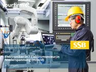 Elektroniker:in / Elektromonteur:in Niederspannung (m/w/d) - Stuttgart