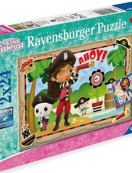 Ravensburger Puzzle Gabby's Dollhouse, 2x24, 48 Puzzleteile, Made in Europe