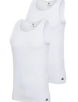 adidas Sportswear Achselhemd "Active Flex Cotton" (2er Pack) mit Heißsiegel-Logo