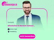 Mitarbeiter im Bereich Verkauf (m/w/d) Vollzeit - Heidelberg