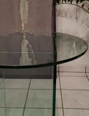 Glastisch mit runder Platte in 45659