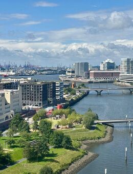 Spektakuläre familienfreundliche Wohnung im 13. OG im Design-Holzhochhaus - Hamburg
