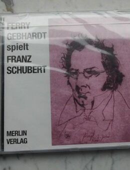 FERRY GEBHARDT spielt FRANZ SCHUBERT Klavier Musik CD ovp 7,- - Flensburg