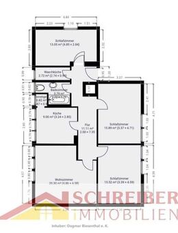 4 ZKB Dachgeschosswohnung zu vermieten - Bad Laasphe