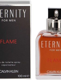 Calvin Klein Eau de Toilette CALVIN KLEIN Eternity Men Flame, mit süßlich herben Duft