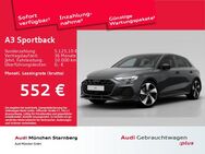 Audi A3, Sportback S line 35 TFSI Assistenz, Jahr 2024 - Starnberg