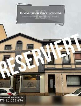RESERVIERT! Geräumiges und teilweise renovierungs- bzw. sanierungsbedürftiges MFH mit Gewerbeeinheit in zentraler Lage von Lüdenscheid - Lüdenscheid