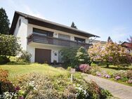 Mit traumhaften Ausblick! Gepflegtes Einfamilienhaus mit schönem Garten und einer Garage... - Walkenried