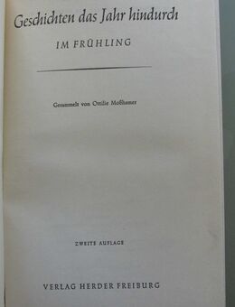 Geschichten das Jahr hindurch – Im Frühling. - Münster