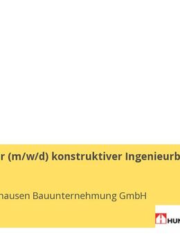 Bauzeichner (gn) konstruktiver Ingenieurbau / Hochbau - Siegen (Universitätsstadt)