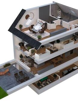 TOP WOHNLAGE - MODERNES NEUBAU-RMH (H2-4) - FERNWÄRME - Waldkraiburg