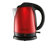 Moulinex Wasserkocher BY5305 Subito, 1,7 l, abnehmbarer Antikalk-Filter, 360° drehbare Basis, Edelstahl