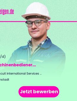 Maschinenbediener (m/w/d) - Arnstadt