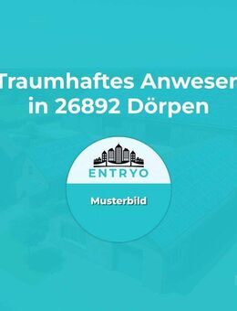 Traumhaftes Anwesen: Großzügiges Haus mit angrenzendem Festssaal und Baumaschinenhalle in Dörpen - Dörpen