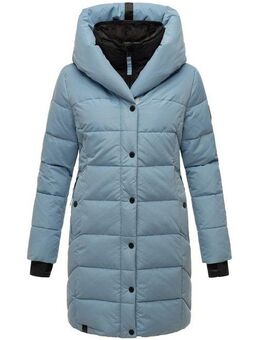 Navahoo Steppmantel Knutschilein Stylischer Damenmantel mit abnehmbarem Fleece-Kragen